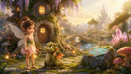 the dragon beside the lit stones